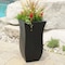 Mayne Valencia 30" Tall Planter - Black 5874-B - alternate 6